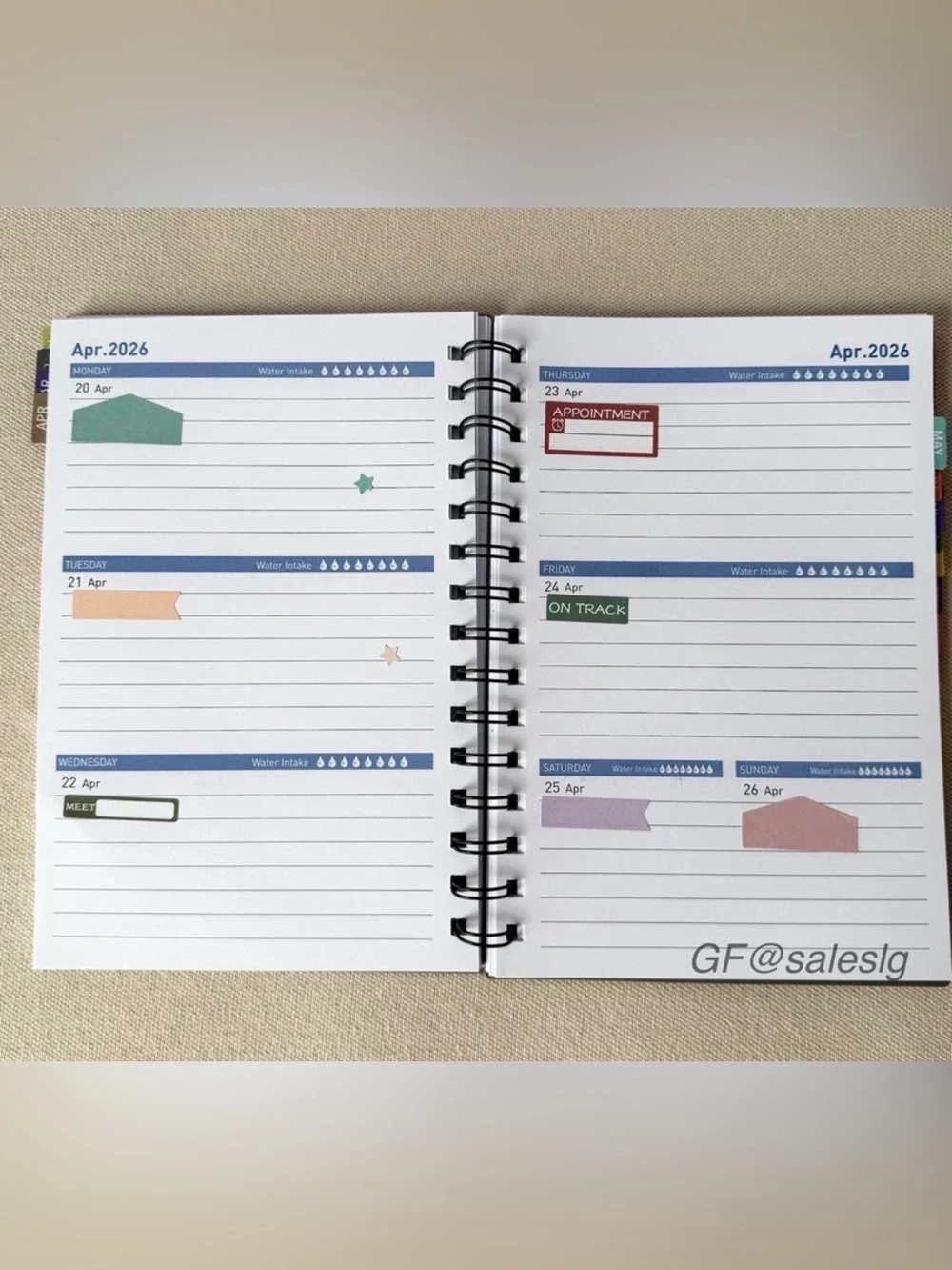 Coach authentic notebook